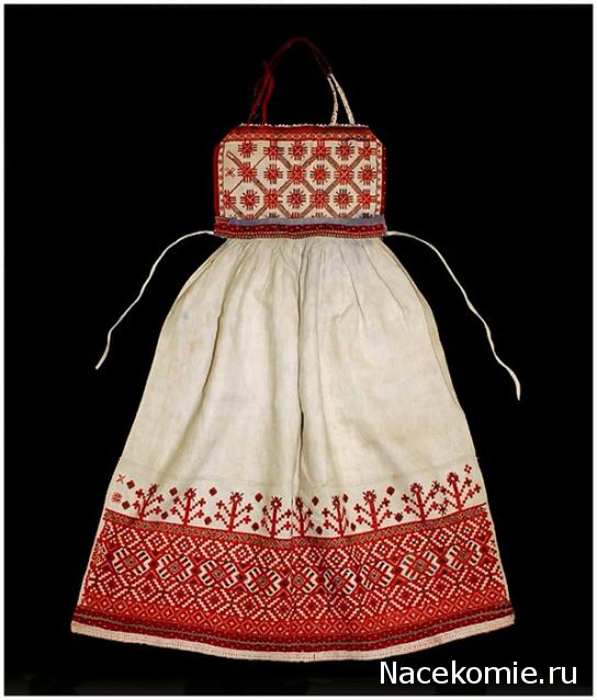 Куклы в народных костюмах №34 Кукла в летнем костюме Орловской губернии