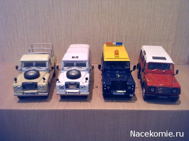 Полицейские Машины Мира №9 Land Rover 110 long