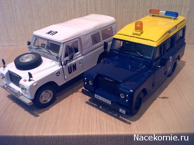 Полицейские Машины Мира №9 Land Rover 110 long