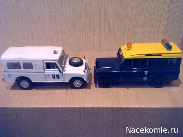 Полицейские Машины Мира №9 Land Rover 110 long