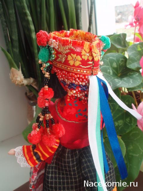 Куклы в народных костюмах №34 Кукла в летнем костюме Орловской губернии