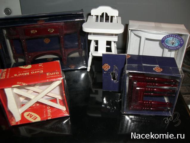 Мебель и аксессуары для кукольного дома НЕ ИЗ ЖУРНАЛА