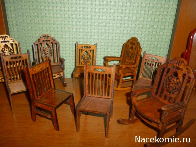 Мебель и аксессуары для кукольного дома НЕ ИЗ ЖУРНАЛА