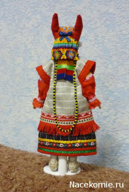 Куклы в народных костюмах №17 Кукла в летнем костюме Рязанской губернии