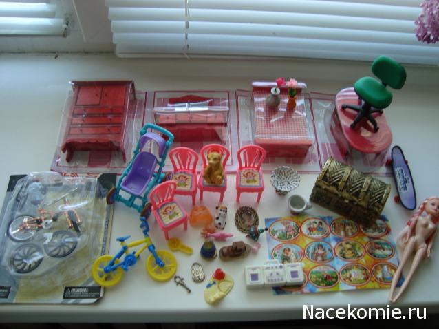 Мебель и аксессуары для кукольного дома НЕ ИЗ ЖУРНАЛА