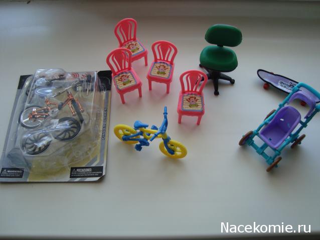 Мебель и аксессуары для кукольного дома НЕ ИЗ ЖУРНАЛА