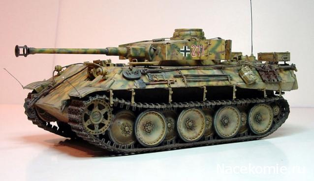 Танки Мира №11 SHERMAN M4 против PANTHER (SD.KFZ.171) 2 модели