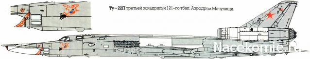 Легендарные самолеты №62 Ту-22 - фото модели, обсуждение