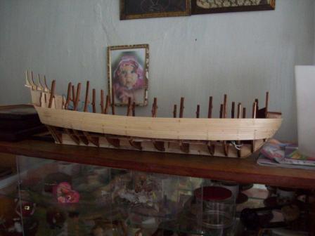 Собери Чёрную Жемчужину. Сборка корпуса.