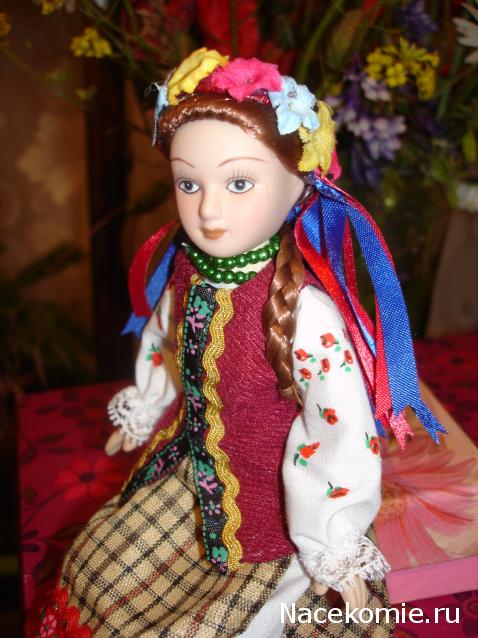 Куклы в народных костюмах №4 Кукла в летнем костюме Киевской губернии
