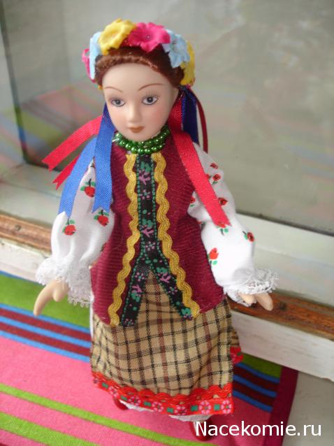 Куклы в народных костюмах №4 Кукла в летнем костюме Киевской губернии