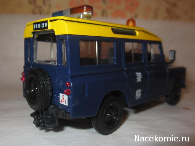 Полицейские Машины Мира №9 Land Rover 110 long