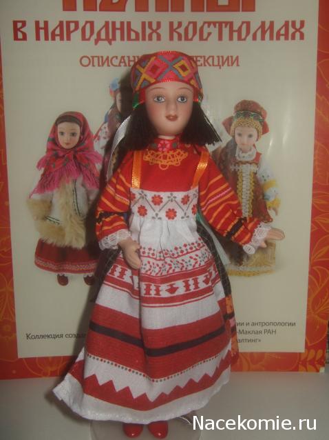 Куклы в народных костюмах №34 Кукла в летнем костюме Орловской губернии