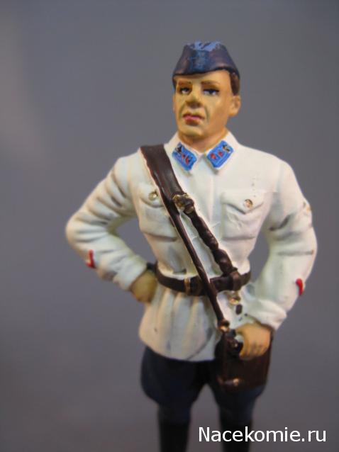 Солдаты ВОВ №12 - Лейтенант ВВС РККА в летней форме, 1941 г.