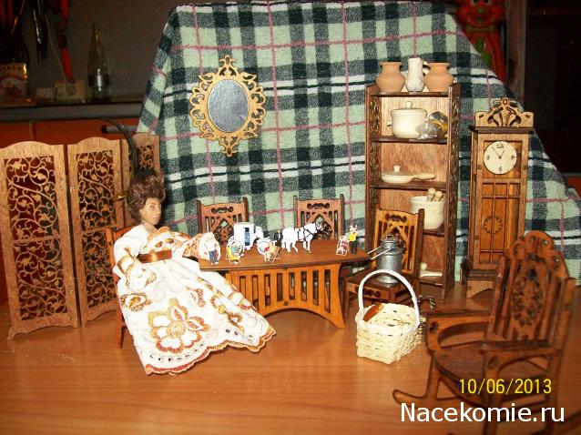 Мебель и аксессуары для кукольного дома НЕ ИЗ ЖУРНАЛА