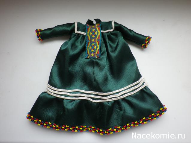 Куклы в народных костюмах №35 Кукла в хантыйском женском костюме