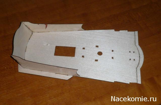 Собери Чёрную Жемчужину. Сборка корпуса.