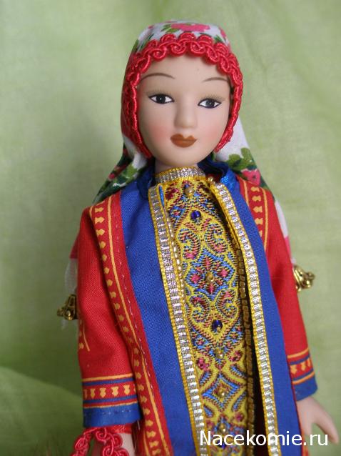 Куклы в народных костюмах №35 Кукла в хантыйском женском костюме