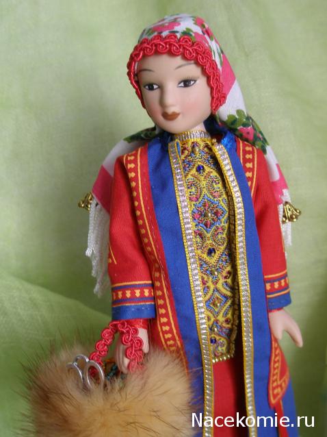 Куклы в народных костюмах №35 Кукла в хантыйском женском костюме