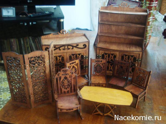 Мебель и аксессуары для кукольного дома НЕ ИЗ ЖУРНАЛА