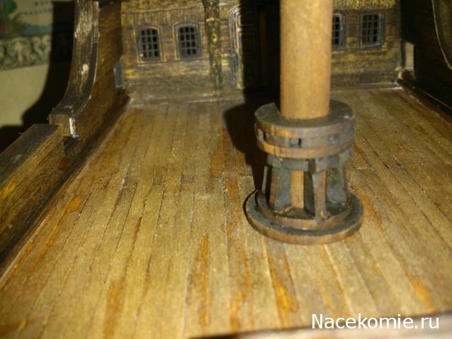 Собери Чёрную жемчужину. Сборка: оснащение палуб