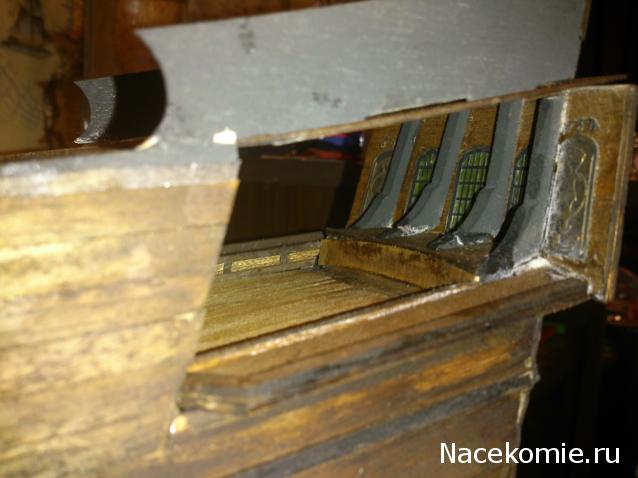 Собери Чёрную Жемчужину. Сборка корпуса.