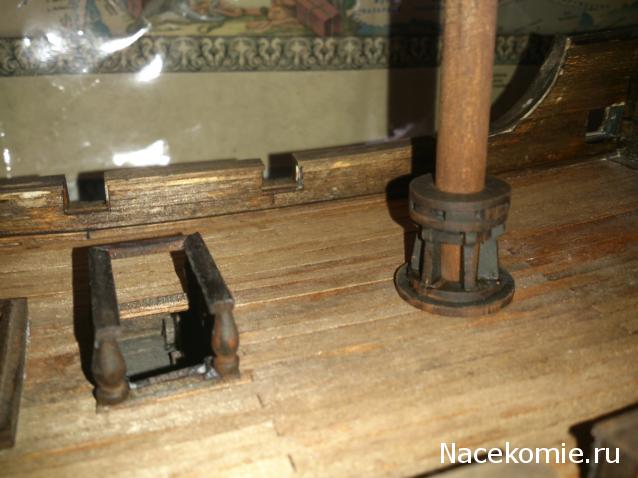 Собери Чёрную жемчужину. Сборка: оснащение палуб