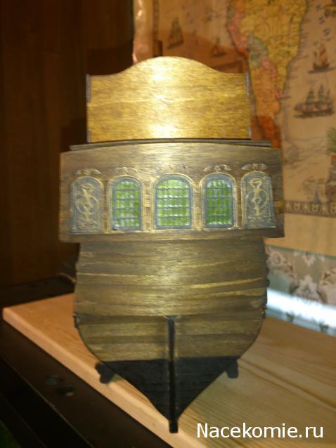 Собери Чёрную Жемчужину. Сборка корпуса.