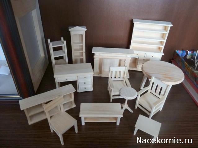 Мебель и аксессуары для кукольного дома НЕ ИЗ ЖУРНАЛА