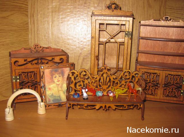 Мебель и аксессуары для кукольного дома НЕ ИЗ ЖУРНАЛА