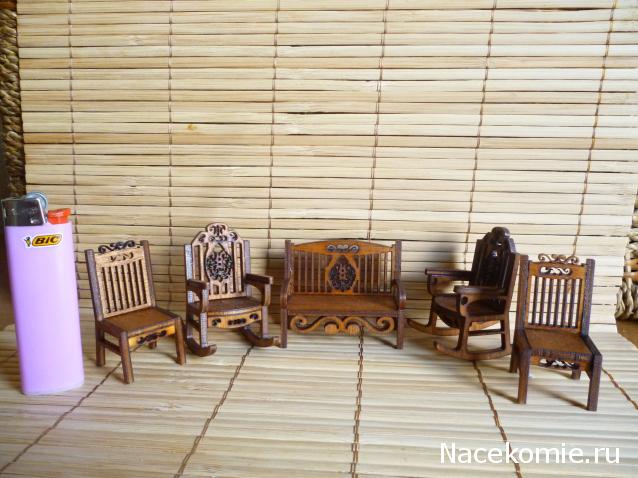 Мебель и аксессуары для кукольного дома НЕ ИЗ ЖУРНАЛА