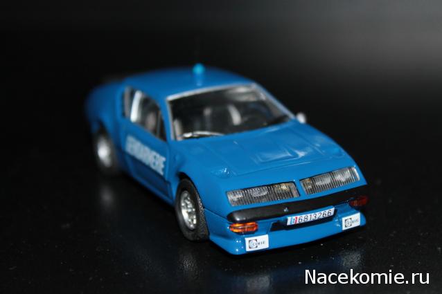 Полицейские Машины Мира №11 Alpine Renault A310