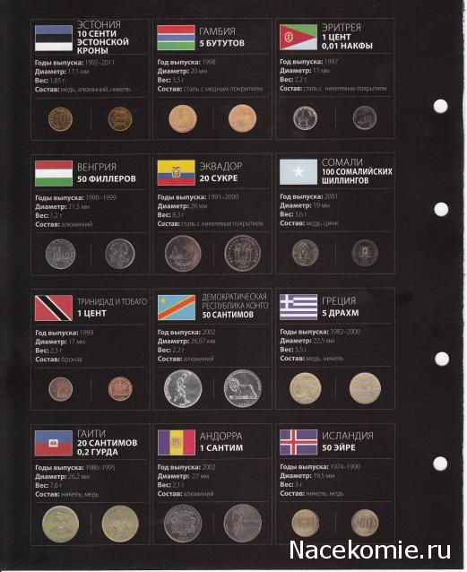 Монеты и купюры мира - График выхода и обсуждение