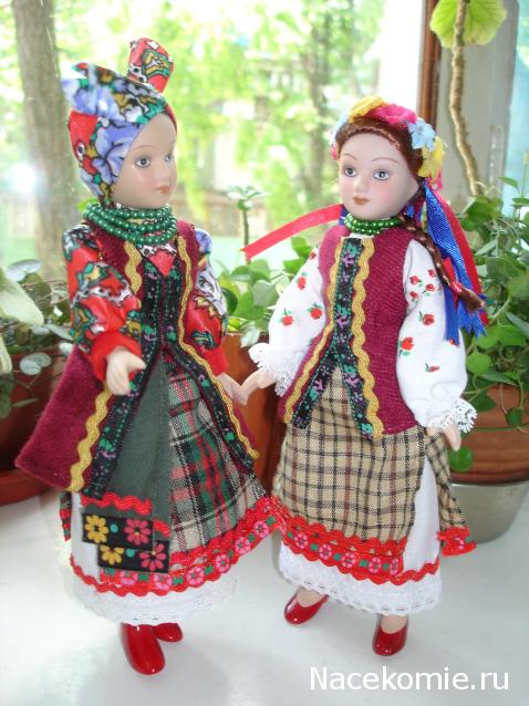 Куклы в народных костюмах №4 Кукла в летнем костюме Киевской губернии