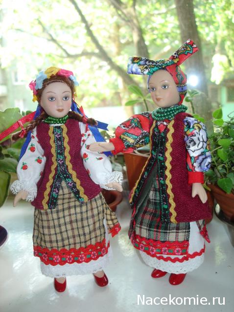 Куклы в народных костюмах №4 Кукла в летнем костюме Киевской губернии