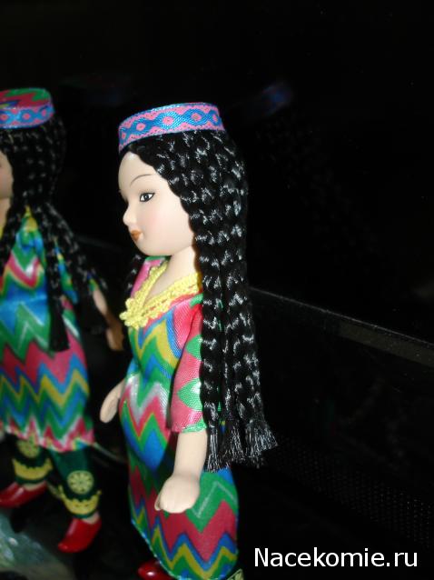 Куклы в народных костюмах №12 Кукла в узбекском летнем костюме