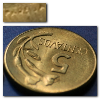 Монеты и банкноты №72  5 сентаво (Перу), 1 эре/10 эре (Швеция)