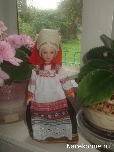 Куклы в народных костюмах №38 Кукла в праздничном костюме Курской губернии