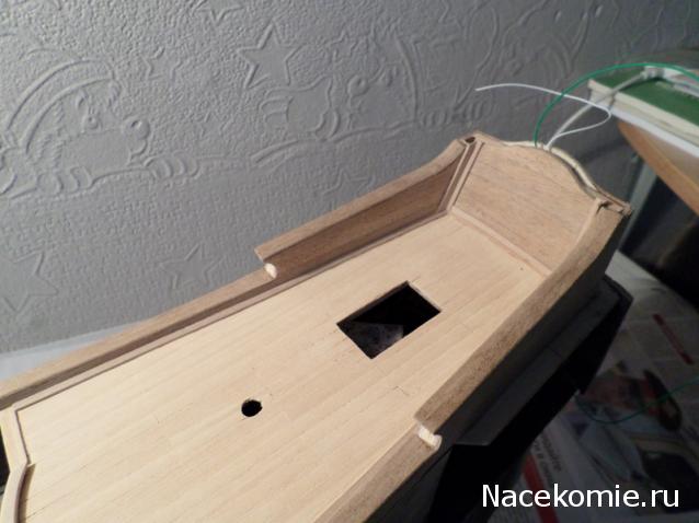 Собери Чёрную Жемчужину. Сборка корпуса.