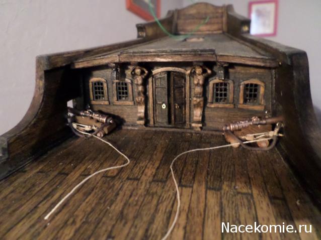 Собери Чёрную жемчужину. Сборка: оснащение палуб