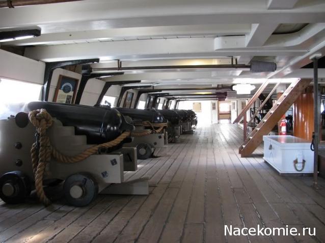 Собери Чёрную жемчужину. Сборка: оснащение палуб