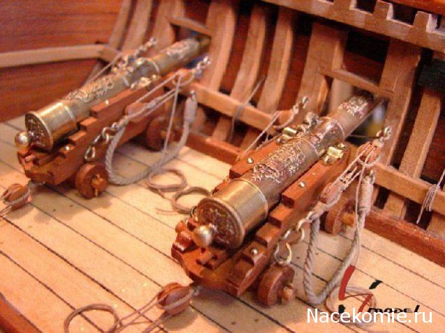 Собери Чёрную жемчужину. Сборка: оснащение палуб