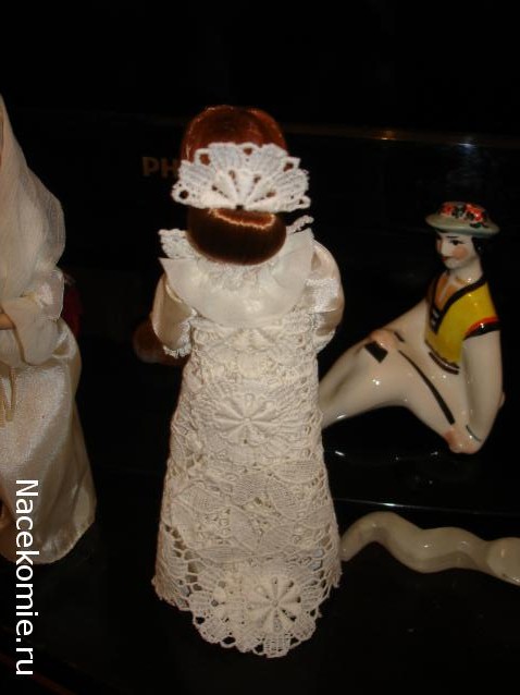 Куклы в народных костюмах №13 Кукла в городском свадебном костюме Санкт-Петербургской губернии