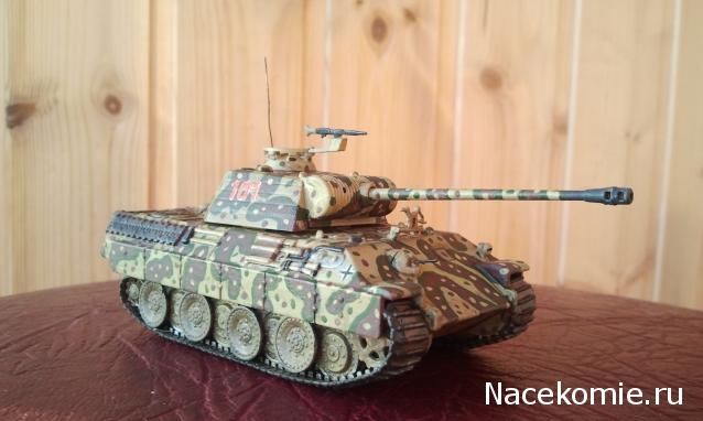 Танки Мира №11 SHERMAN M4 против PANTHER (SD.KFZ.171) 2 модели