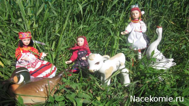 Куклы в народных костюмах №34 Кукла в летнем костюме Орловской губернии