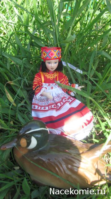 Куклы в народных костюмах №34 Кукла в летнем костюме Орловской губернии