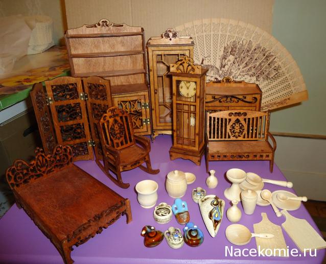 Мебель и аксессуары для кукольного дома НЕ ИЗ ЖУРНАЛА