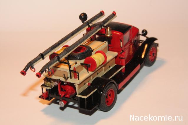 Автомобиль на Службе №52 - ПМГ-1 (ГАЗ-АА) Пожарный