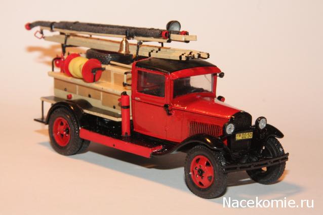 Автомобиль на Службе №52 - ПМГ-1 (ГАЗ-АА) Пожарный