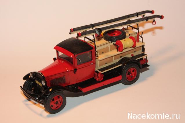 Автомобиль на Службе №52 - ПМГ-1 (ГАЗ-АА) Пожарный